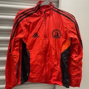 Adidas 2012 Boston marathon zip up windbreaker jacket women’s S/M